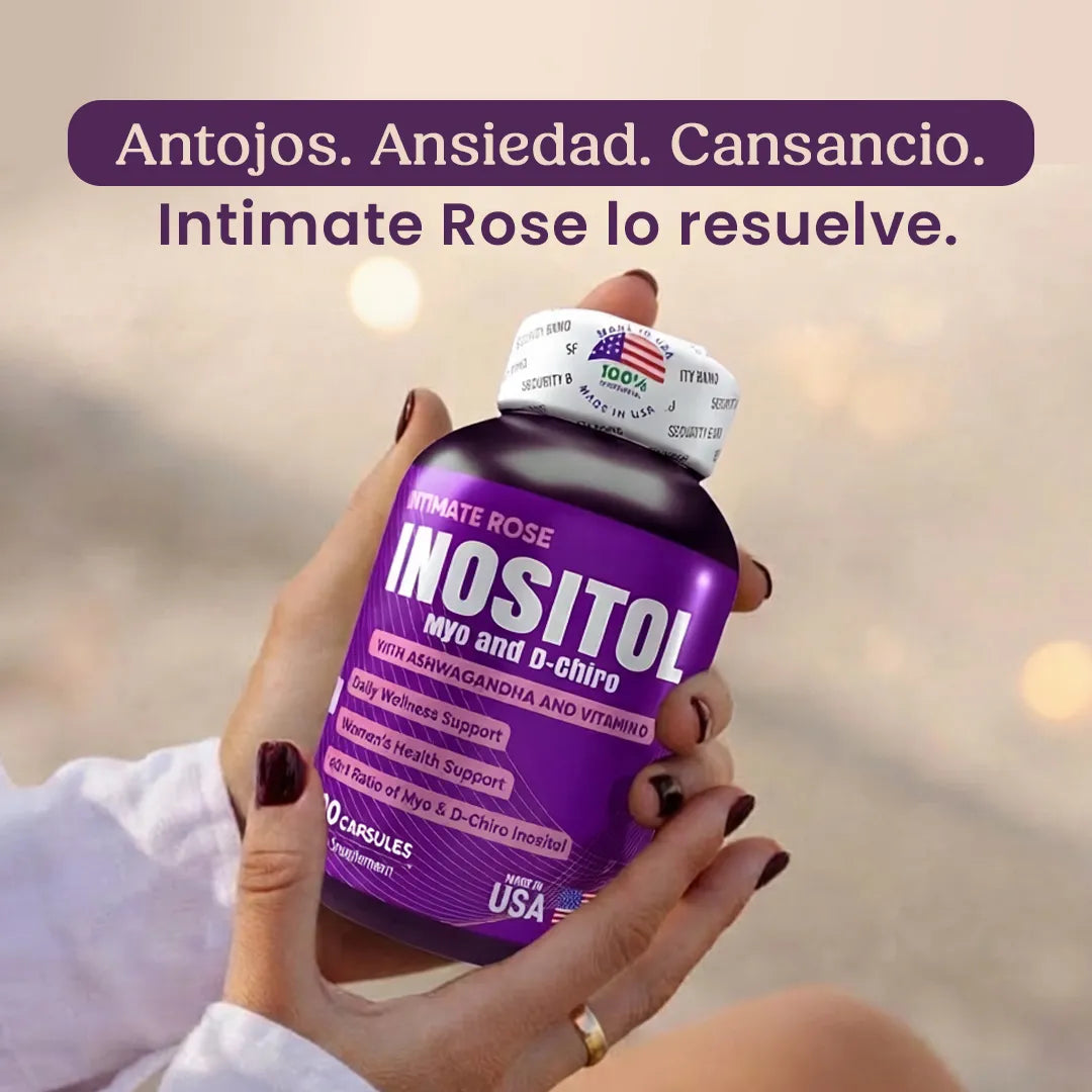 INTIMATE ROSE  | Equilibrio hormonal con Inositol y Ashwagandha