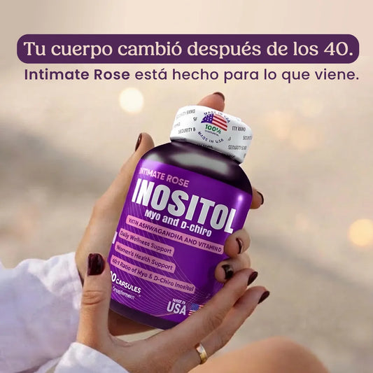 INTIMATE ROSE  | Equilibrio hormonal con Inositol y Ashwagandha