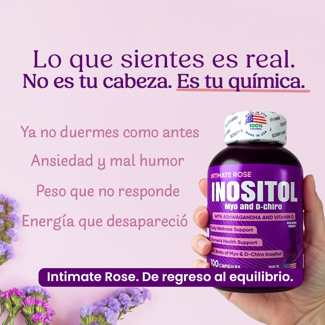 INTIMATE ROSE  | Equilibrio hormonal con Inositol y Ashwagandha