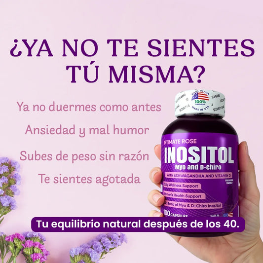 INTIMATE ROSE  | Equilibrio hormonal con Inositol y Ashwagandha